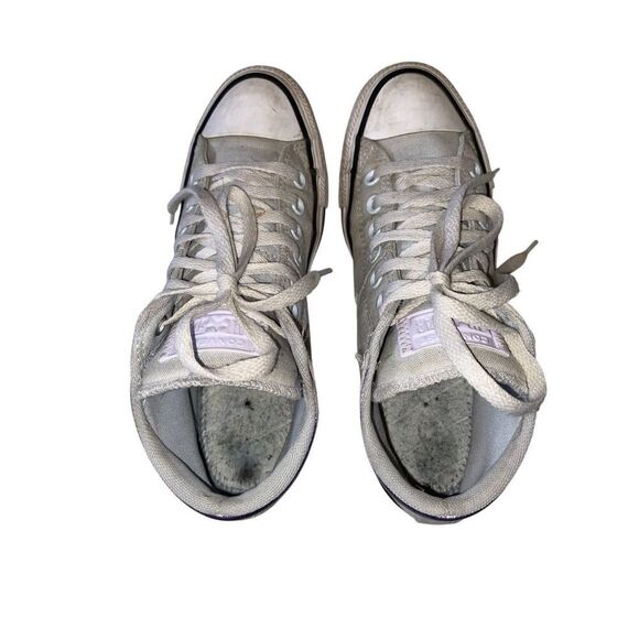 Converse Chuck Taylor All Star Madison Mid Top Womens Shoes Wolf Grey White - Picture 4 of 11
